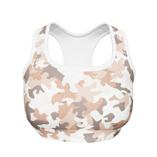 JIGGA MOCHA MOUSSE #A8 PADDED SPORTS BRA