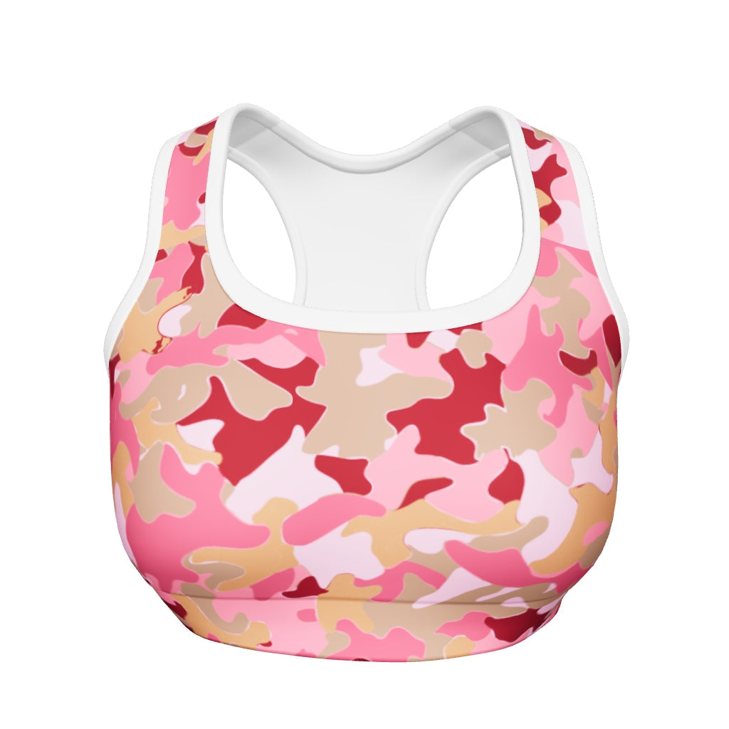 JIGGA MOCHA MOUSSE #A9 PADDED SPORTS BRA