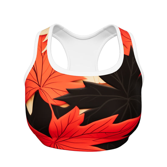 MAPLE SCARFHOLD #A1 SPORTS BRA