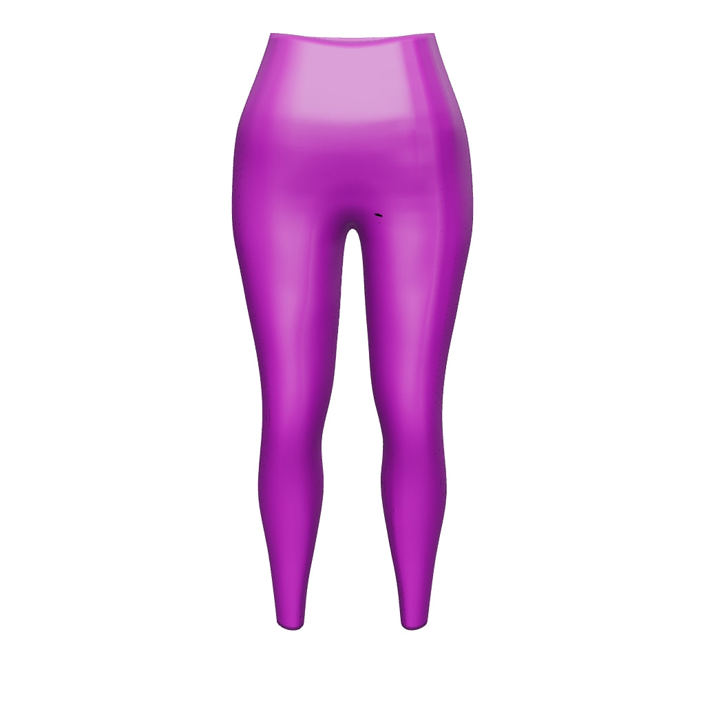 Purple PVC Leggings – Skin Two UK