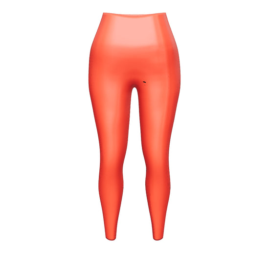 PLAIN POINCIANA #A1 YOGA LEGGING