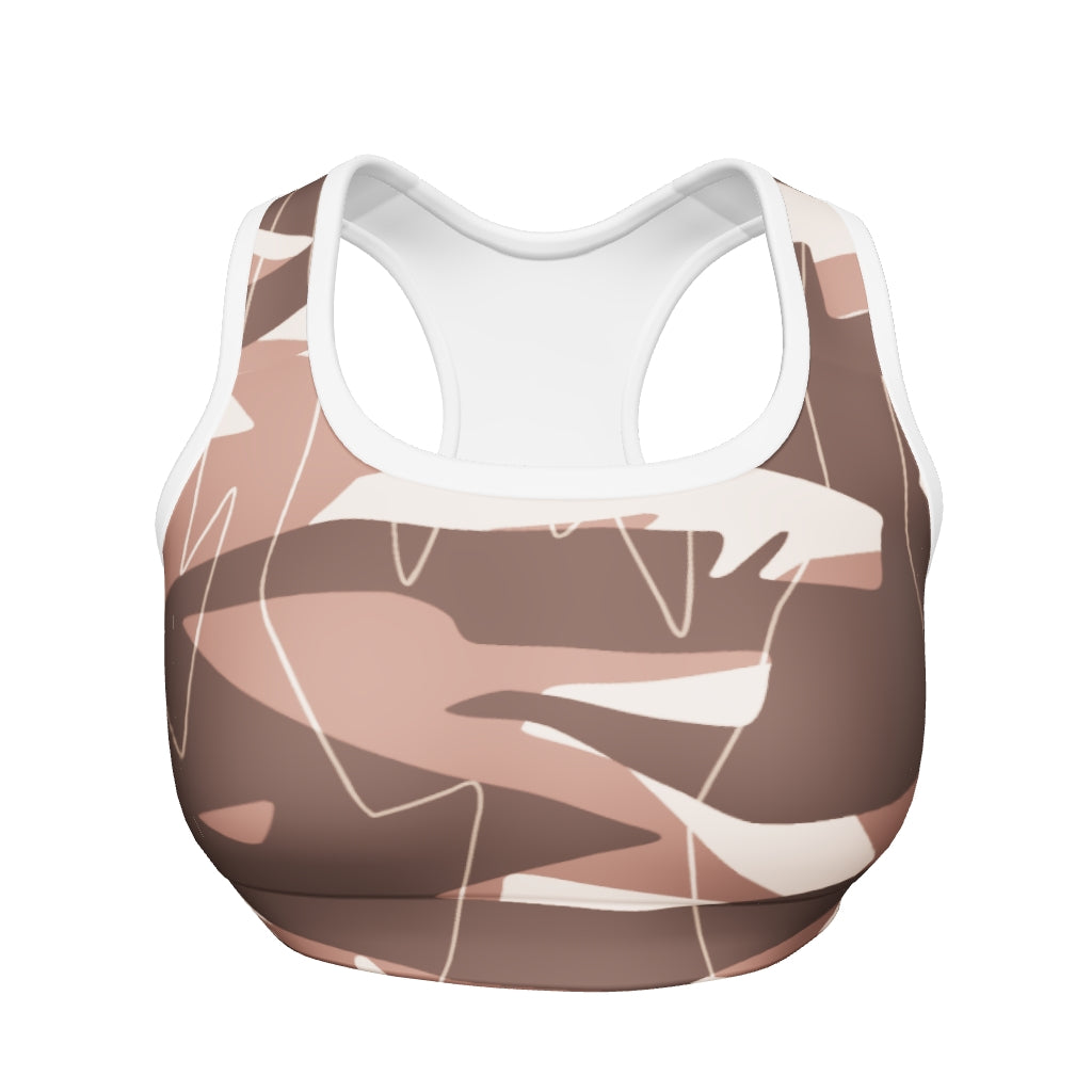 TIMBRE MOCHA MOUSSE #A1 PADDED SPORTS BRA