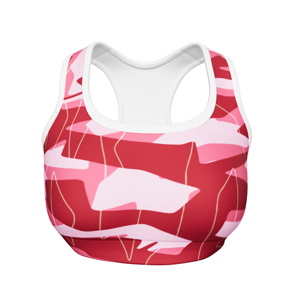 TIMBRE MOCHA MOUSSE #A2 PADDED SPORTS BRA