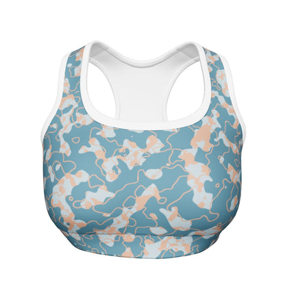 TIMBRE MOCHA MOUSSE #A4 PADDED SPORTS BRA