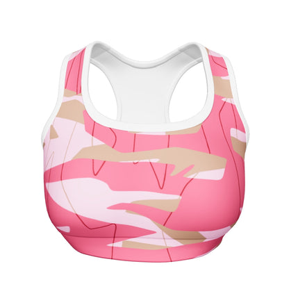 TIMBRE MOCHA MOUSSE #A4 SPORTS BRA