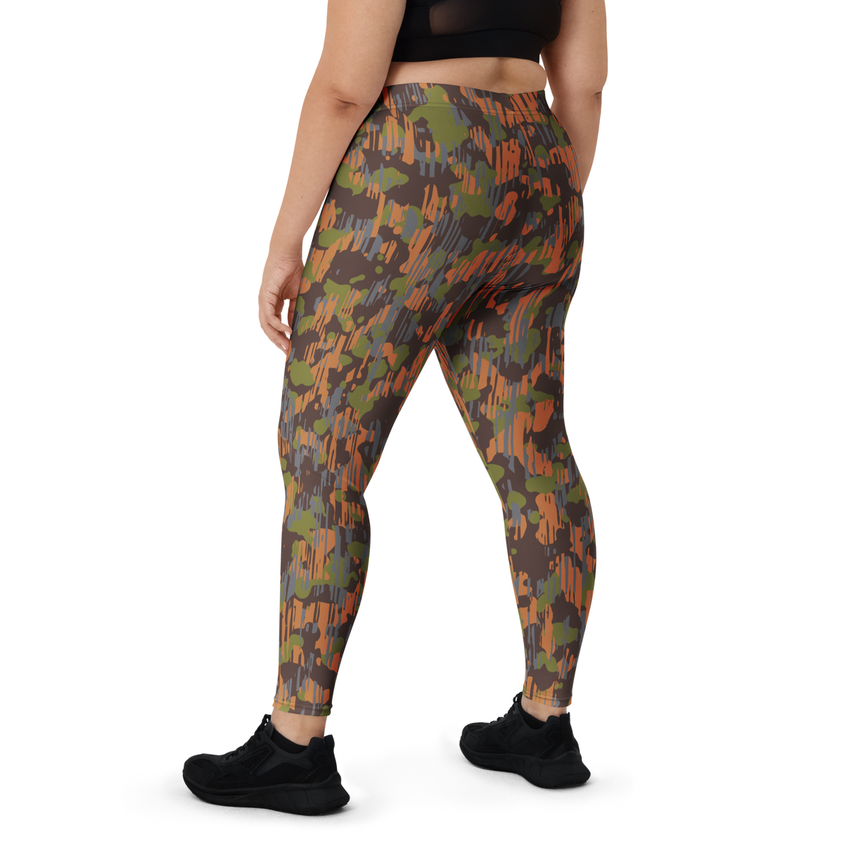 Savannah Fall 5 mid-rise comfort leggings, oversize-fit back view.