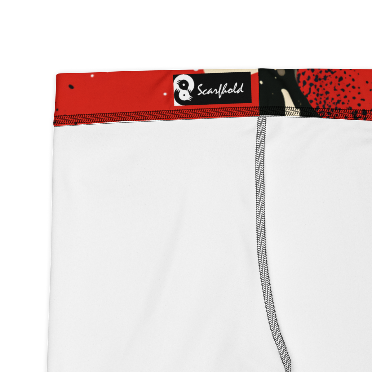 Spatta Primary Shift camouflage mid-rise comfort leggings, fabric and construction details.