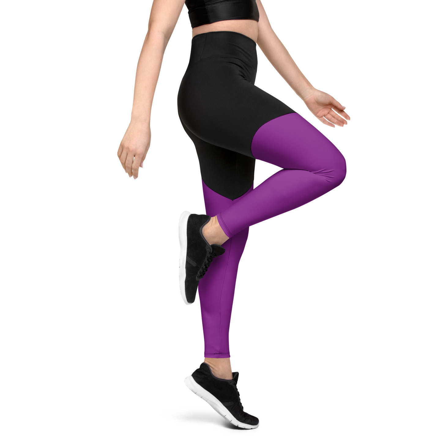 PLAIN DAHLIA #A1 SPORTS LEGGING