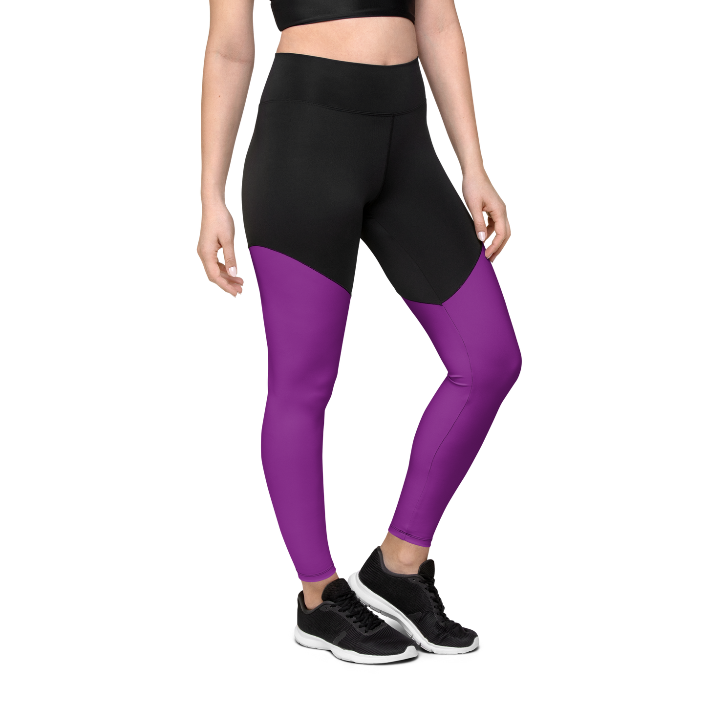 PLAIN DAHLIA #A1 SPORTS LEGGING