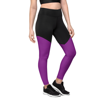 PLAIN DAHLIA #A1 SPORTS LEGGING