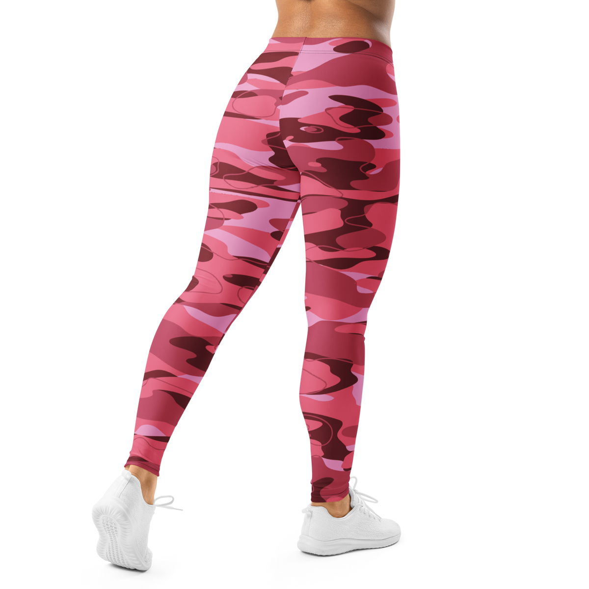 Tideway Deliciousness mid-rise comfort leggings, back view.