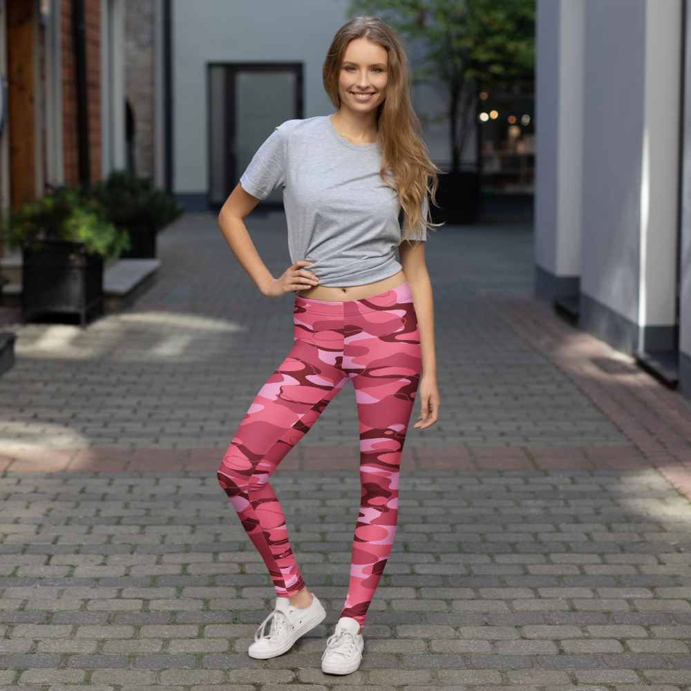 Tideway Deliciousness mid-rise comfort leggings, lifestyle front view.