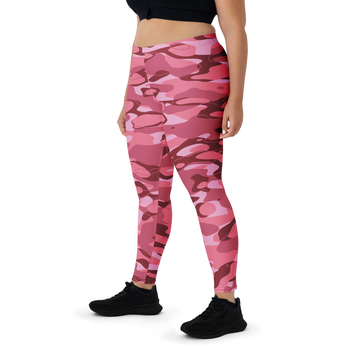 Tideway Deliciousness mid-rise comfort leggings, oversize-fit front view.