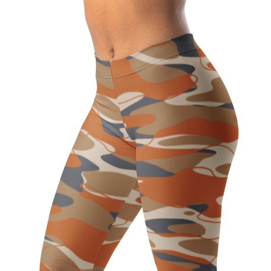 Tideway · Fall & Autumn · 1 mid-rise everyday leggings, waistband and pattern detail.