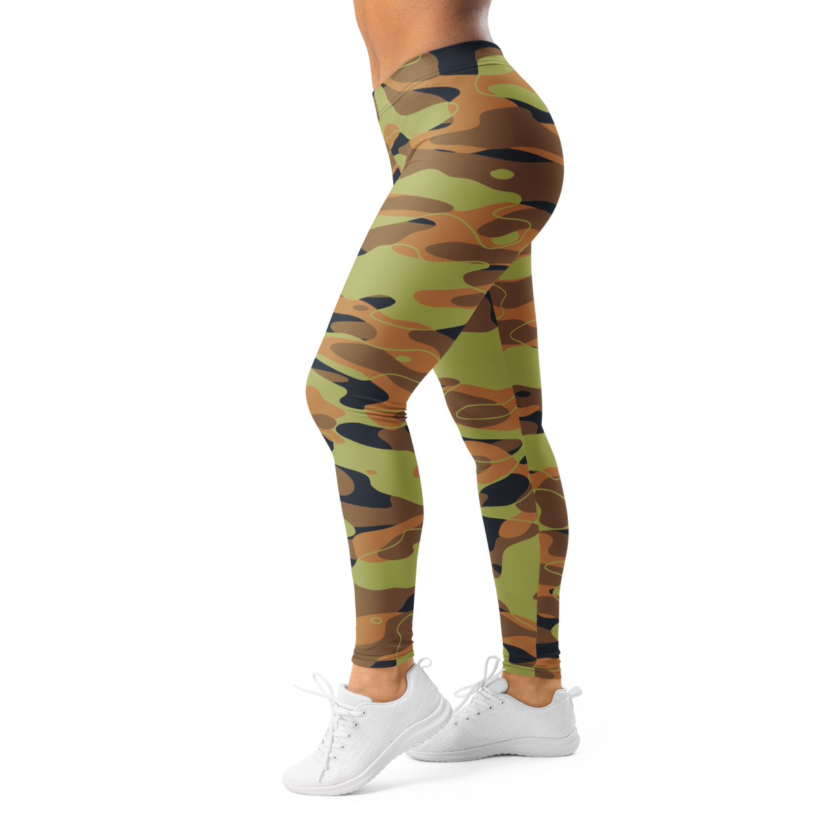 Tideway Flavour-Full mid-rise comfort leggings, left-side view.