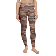 Tideway · Relaxed Elegance · 1 high-waisted yoga leggings, straight front view, barefoot.