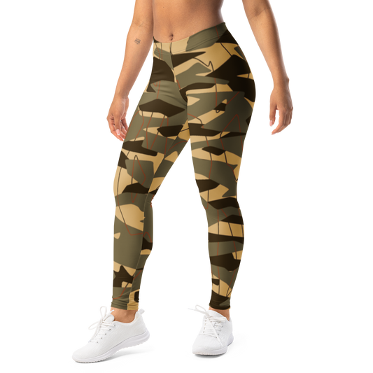 Timbre mid-rise everyday leggings, left-front view.