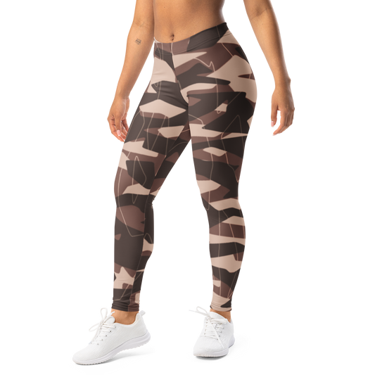 Timbre · Relaxed Elegance mid-rise everyday leggings, left-front view.