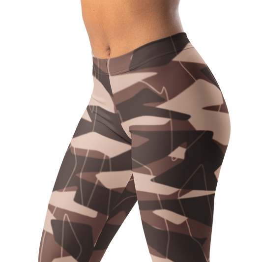 Timbre · Relaxed Elegance mid-rise everyday leggings, waistband and pattern detail.