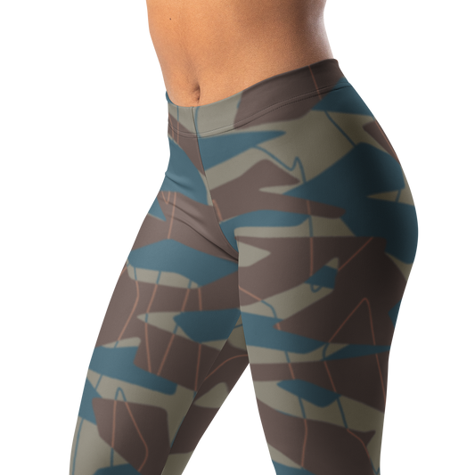 Timbre · Subtle Contrasts mid-rise everyday leggings, waistband and pattern detail.