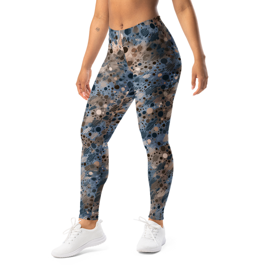 Toadskin · Dusk Transit mid-rise everyday leggings, left-front view.