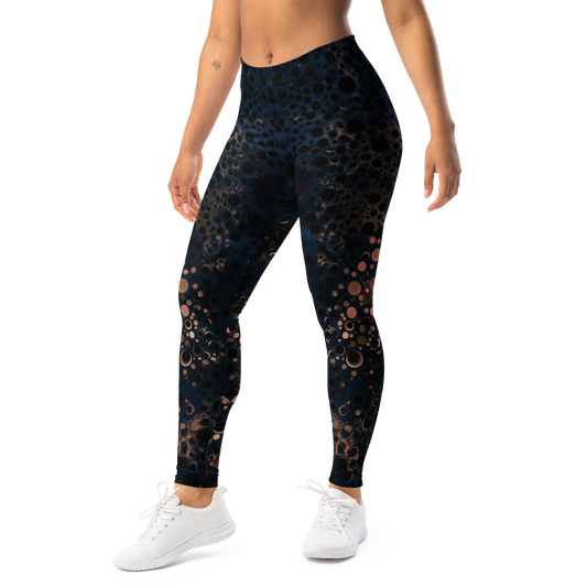 Toadskin · Dusk Transit mid-rise everyday leggings, left-front view.