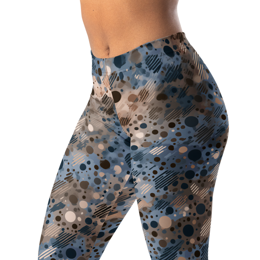 Toadskin · Dusk Transit mid-rise everyday leggings, waistband and pattern detail.