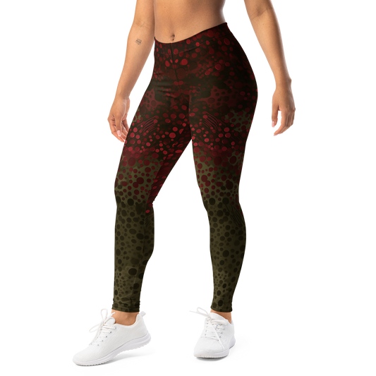 Toadskin · Emberwood mid-rise everyday leggings, left-front view.