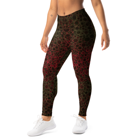 Toadskin · Emberwood mid-rise everyday leggings, left-front view.