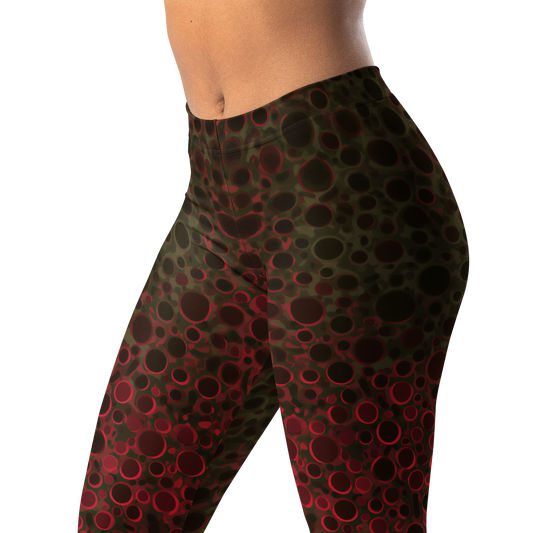 Toadskin · Emberwood mid-rise everyday leggings, waistband and pattern detail.