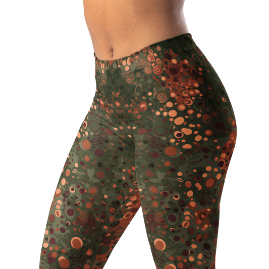 Toadskin · Emberwood mid-rise everyday leggings, waistband and pattern detail.