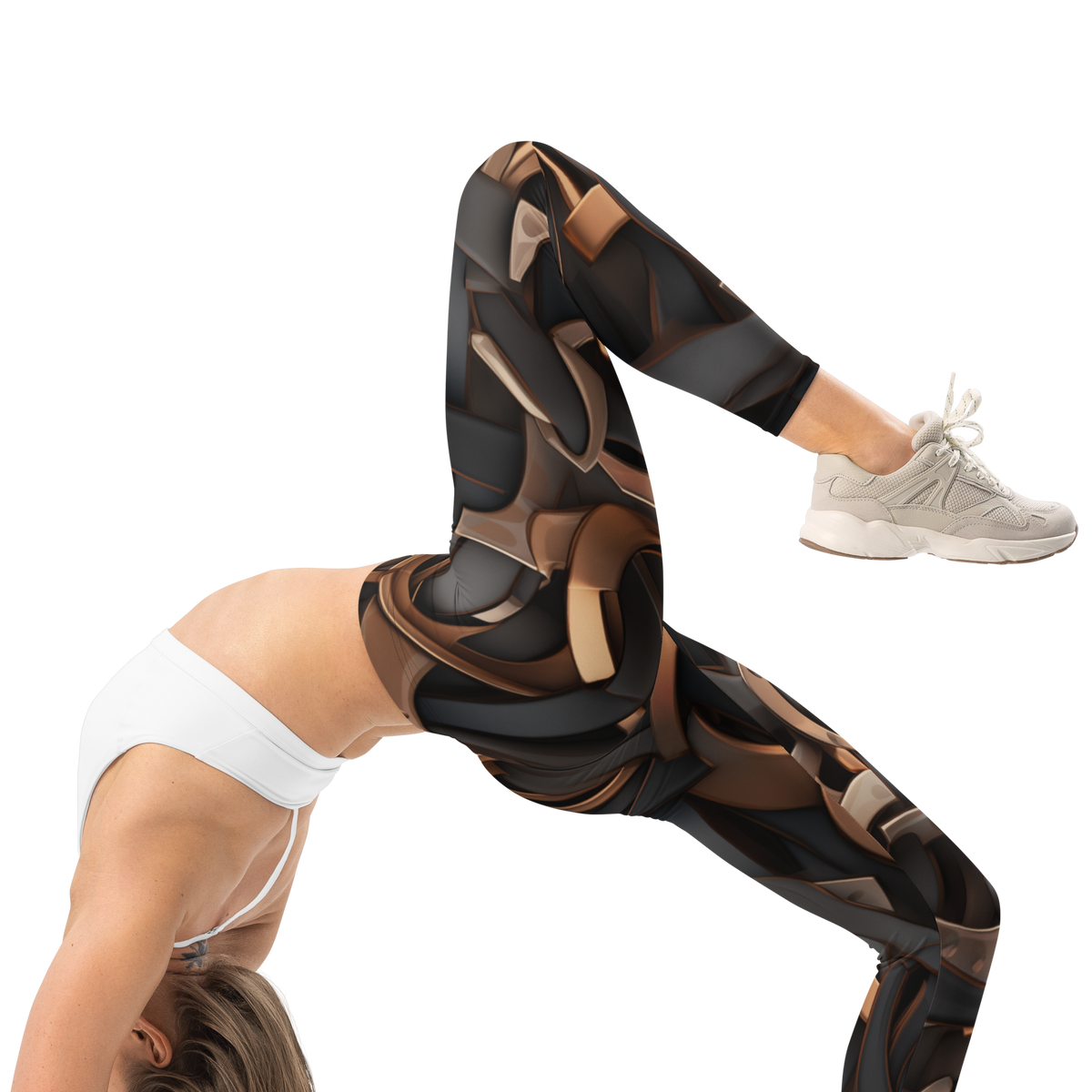 Tressel mid-rise comfort leggings, right-side view.