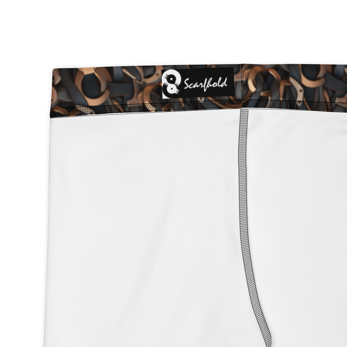 Tressel Greyscale mid-rise comfort leggings, fabric and construction details.
