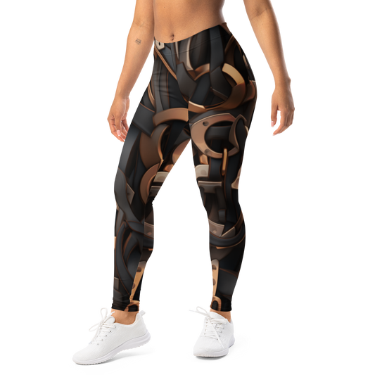 Tressel mid-rise everyday leggings, left-front view.