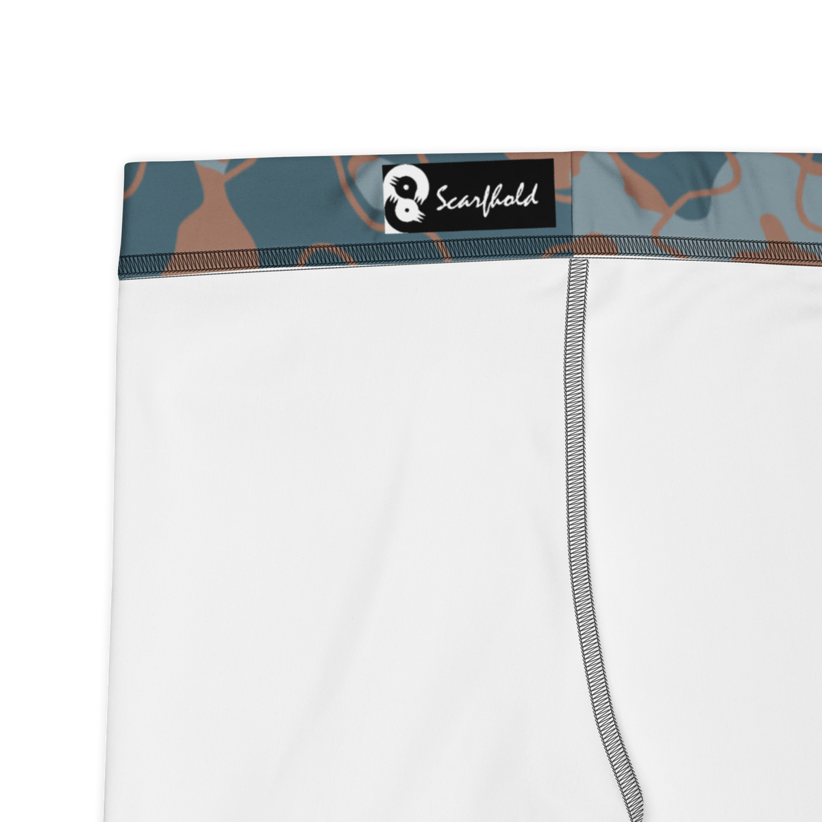 Tundra Subtle Contrasts camouflage mid-rise comfort leggings, fabric and construction details.