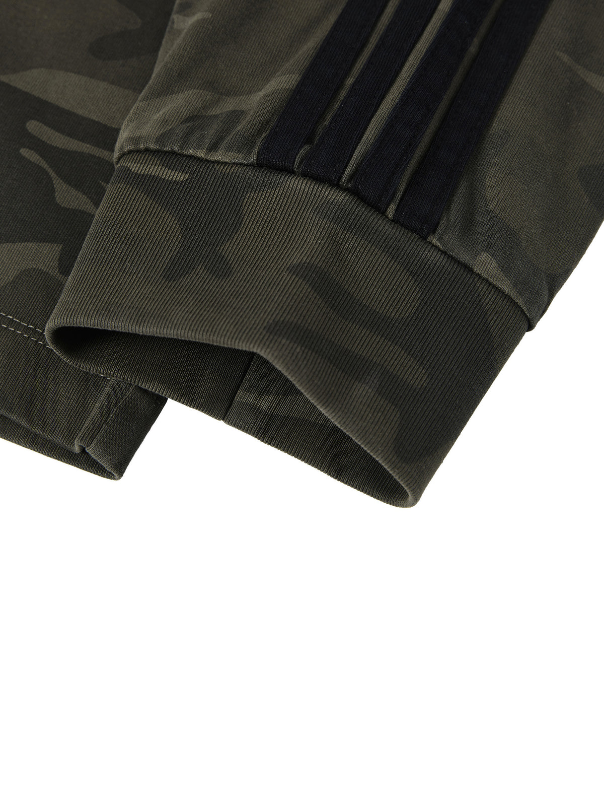 Camo Line — Camo-Piped Raglan Long-Sleeve T-Shirt — sleeve or side-seam detail