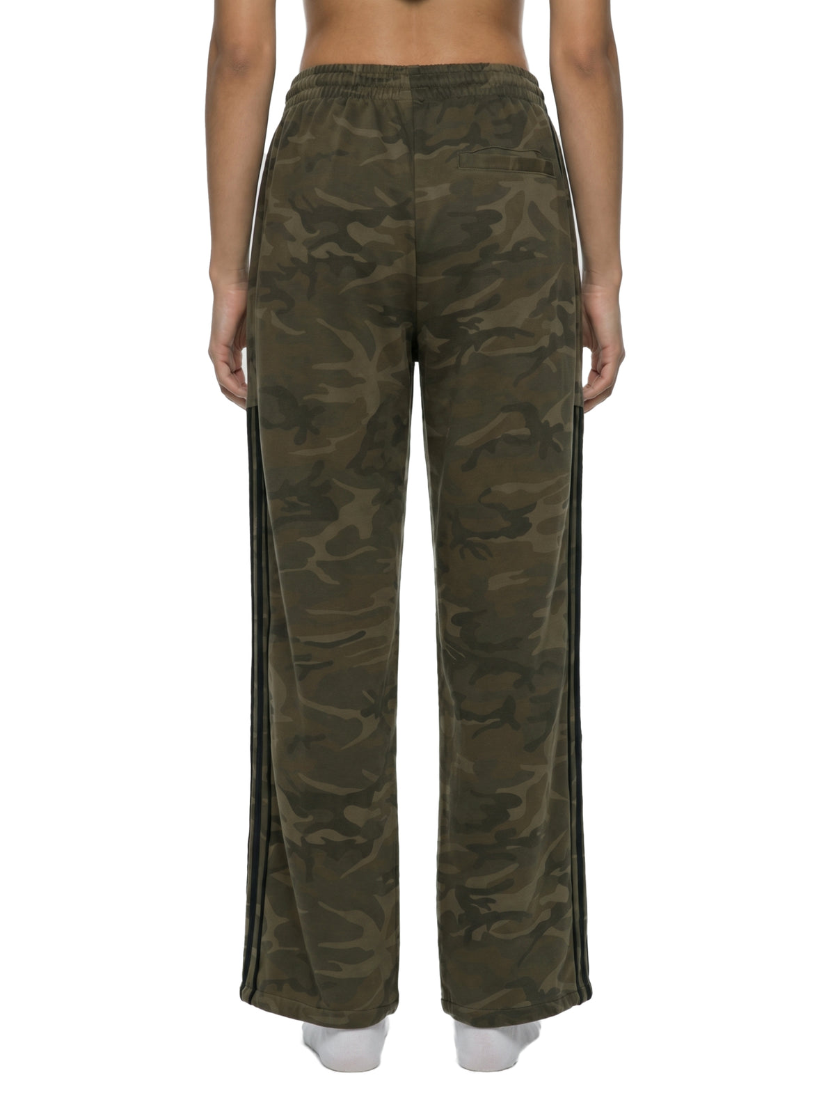 Camo Line — Camo-Piped Wide-Leg Sweatpants — back view