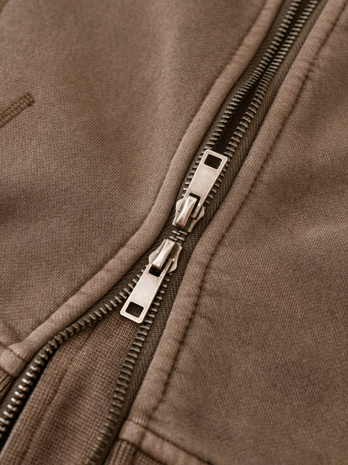 Women’s Vintage-Wash Cropped Fleece Hoodie — sleeve or side-seam detail