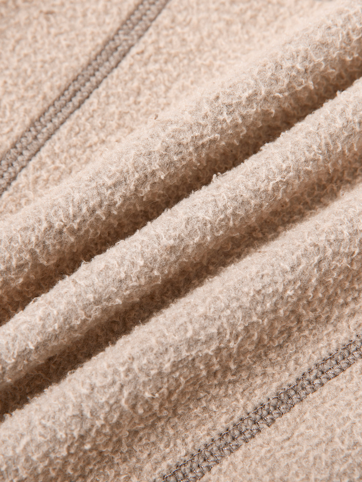 Women’s Vintage-Wash Cropped Fleece Hoodie — material texture close-up