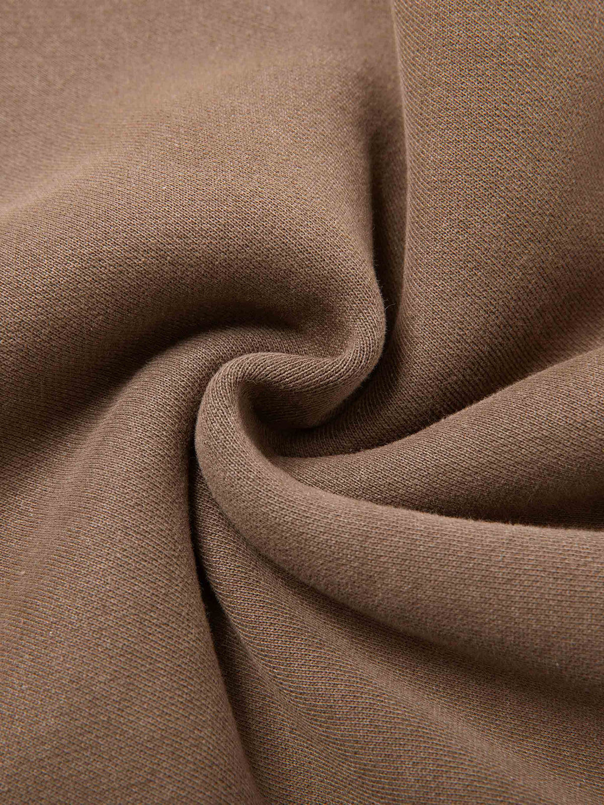 Women’s Vintage-Wash Flared Fleece Pants — fabric drape detail