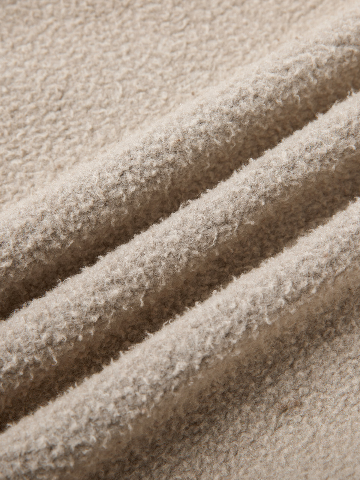 Women’s Vintage-Wash Flared Fleece Pants — material texture close-up