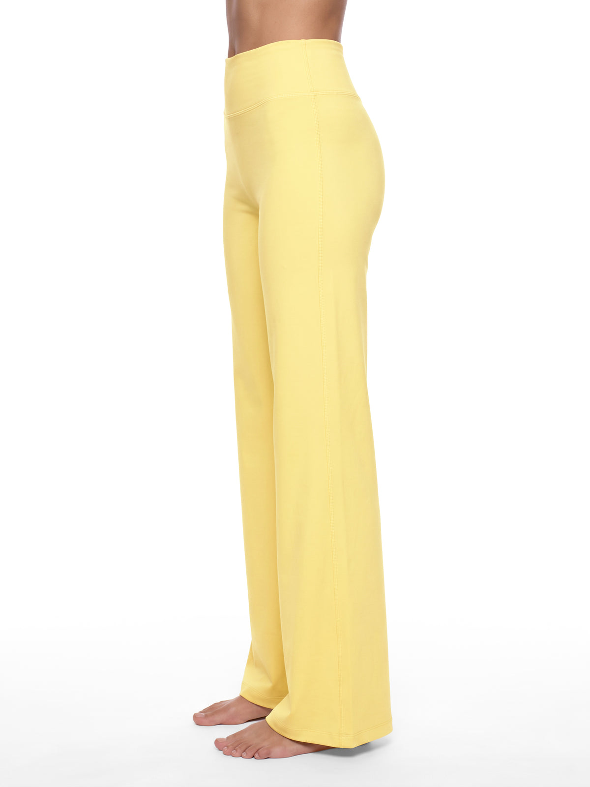 Women’s High-Waisted Straight-Leg Active Pants — side view
