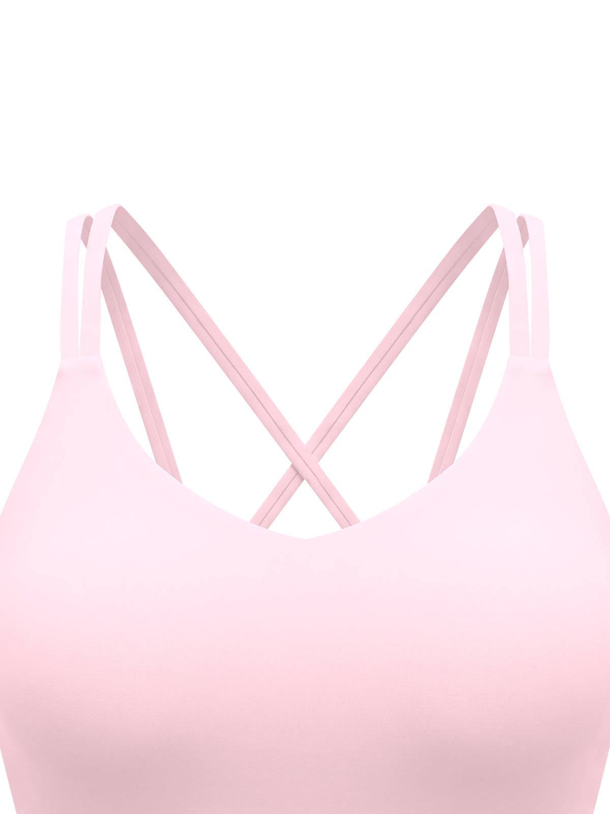 Women’s Lycra Cropped Sports Bra — sleeve or side-seam detail
