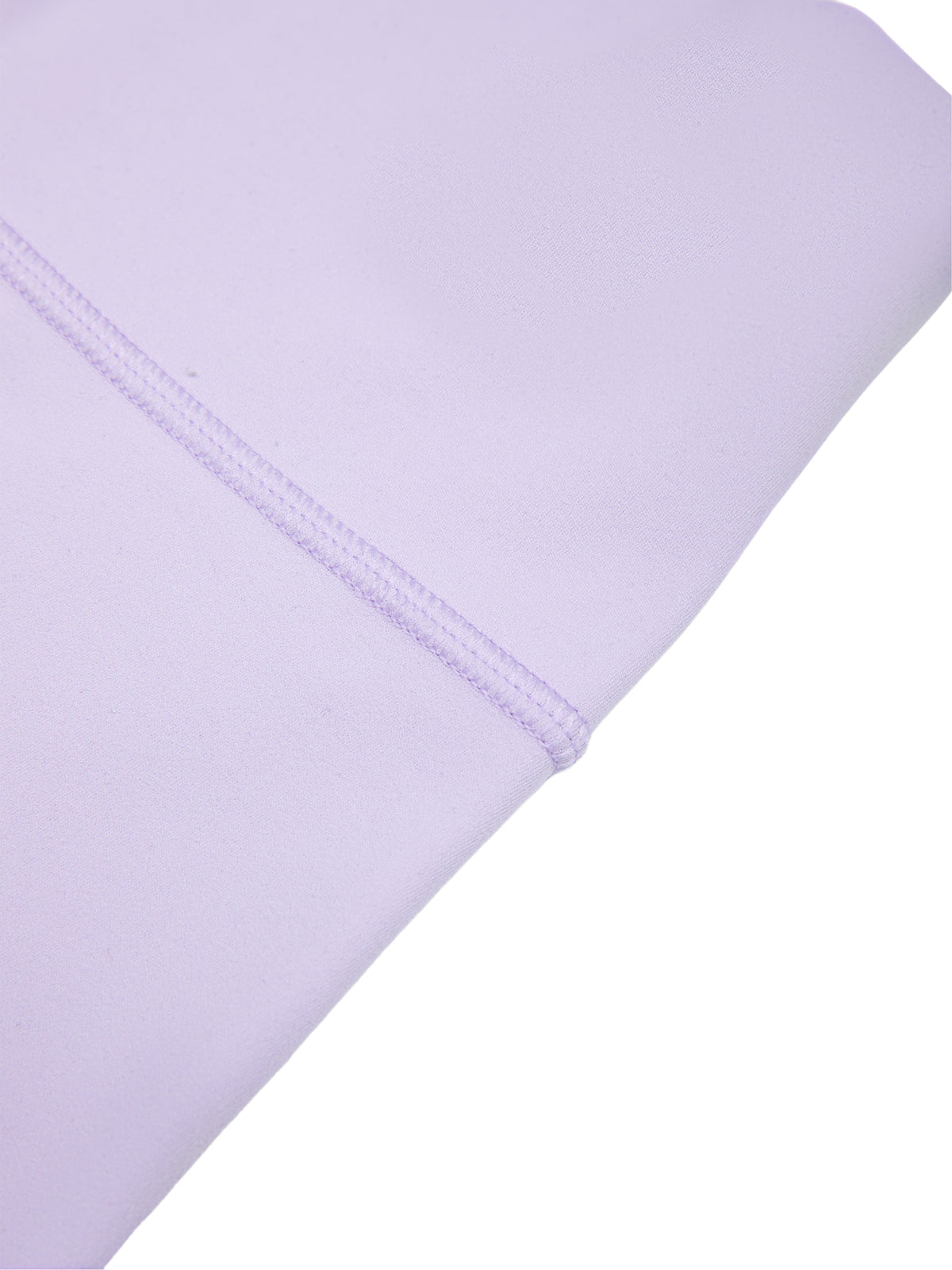 Women’s Lycra High-Waisted Yoga Leggings — hem and stitching detail