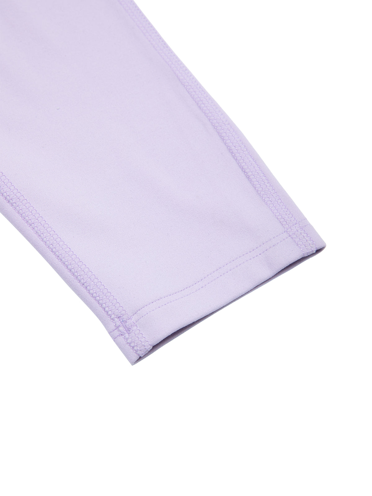 Women’s Lycra High-Waisted Yoga Leggings — garment construction detail