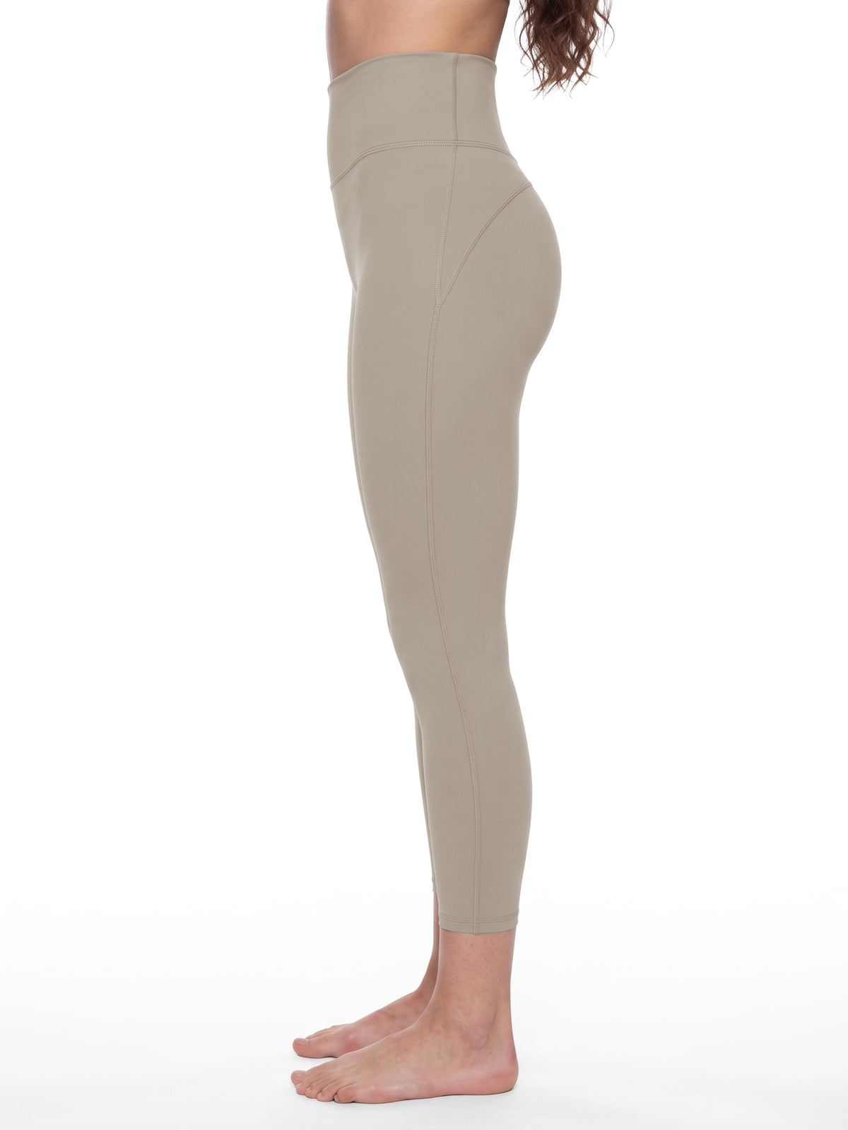 Women’s Lycra High-Waisted Yoga Leggings — side view