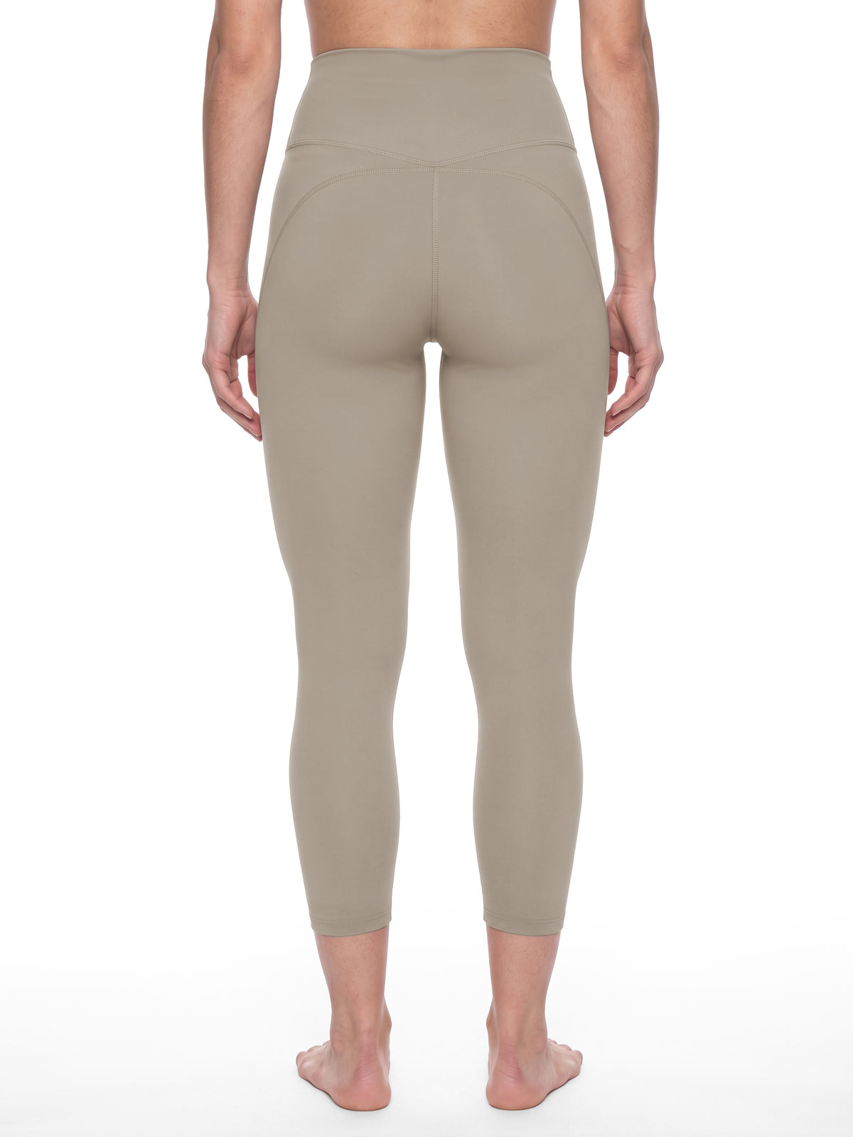 Women’s Lycra High-Waisted Yoga Leggings — back view