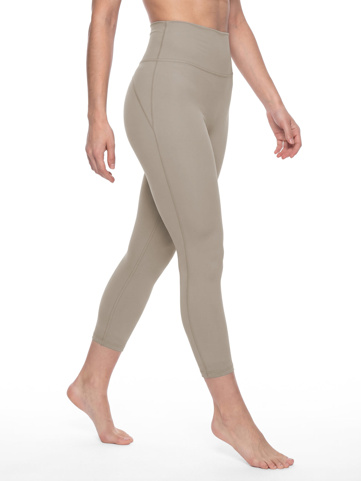 Women’s Lycra High-Waisted Yoga Leggings — styled front view