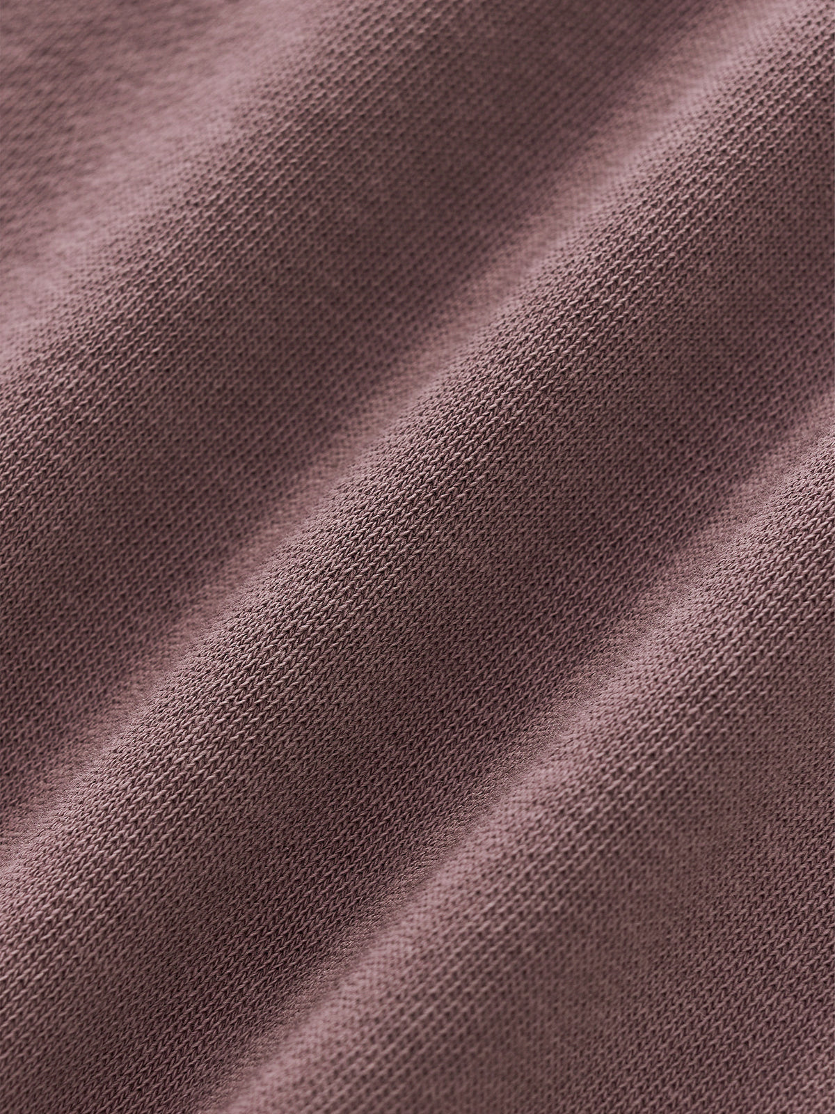 Women’s Mineral-Wash Cropped Sweatshirt — material texture close-up