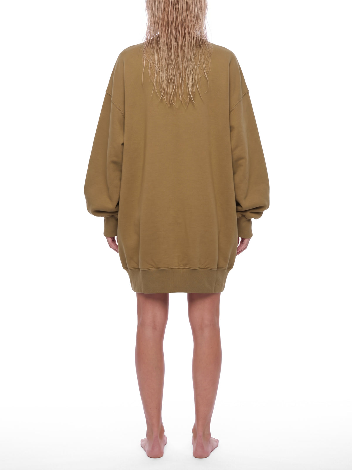 Women’s Vintage-Wash Sweatshirt — back view